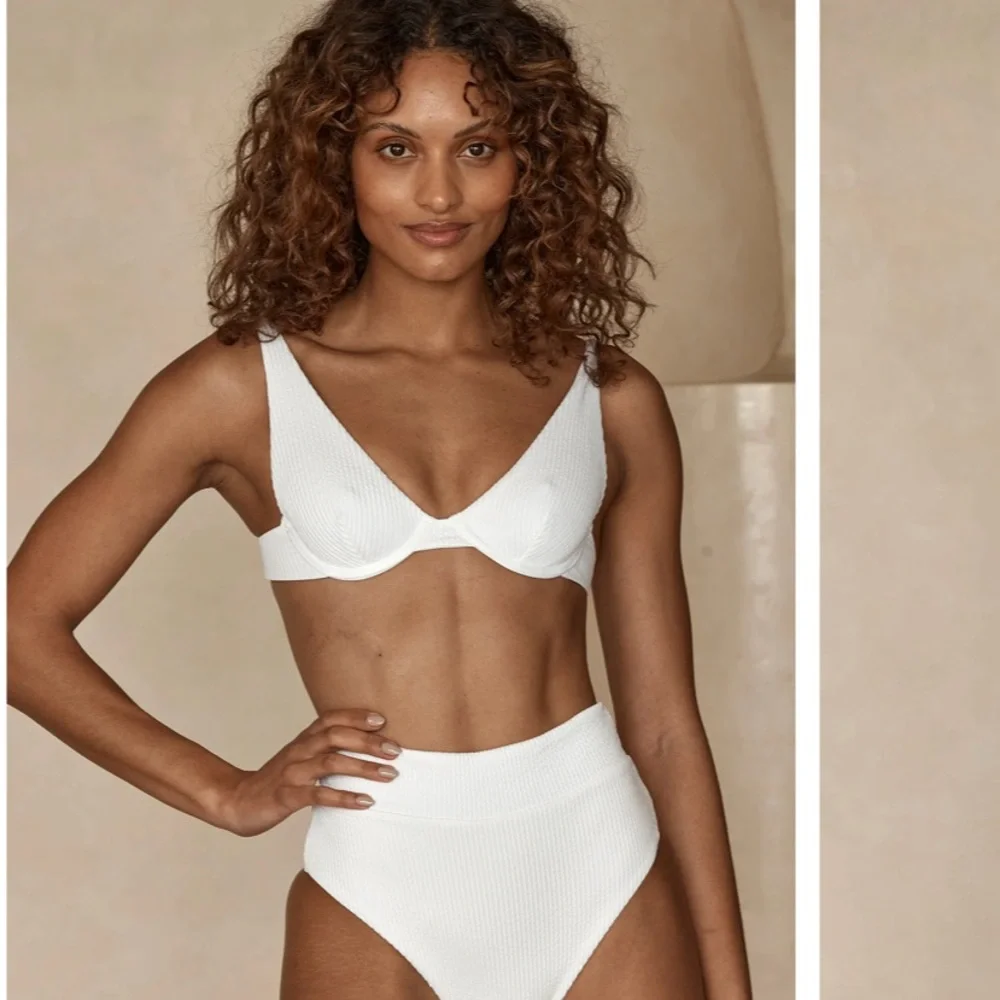 Monday Swimwear White Bikini Top